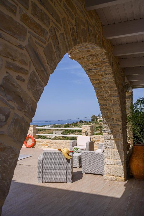 Golden Sky Villa Kamilari Exterior foto