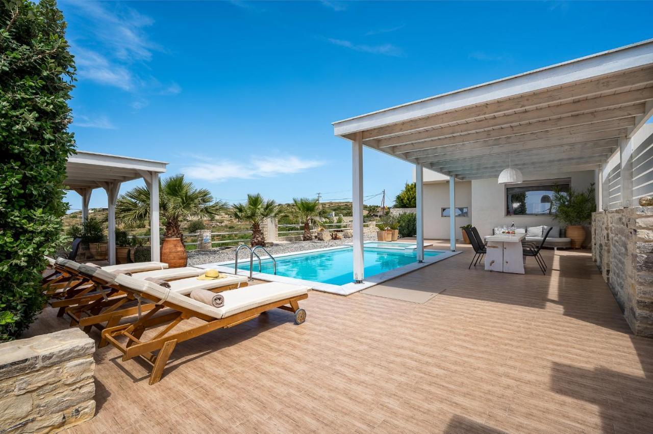 Golden Sky Villa Kamilari Exterior foto